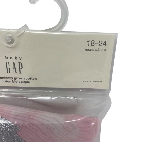 Gap Baby Unicorn Long Sleeve 2 Piece Pyjama Set - Size 18-24M - Picture 3 of 7